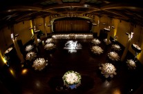 Michelle & Rudo Get a Gobo at their The Prado Wedding