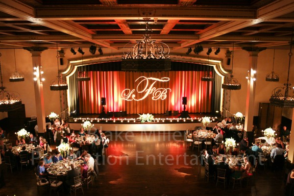 San Diego Wedding Gobo Monogram Projection Image (22)