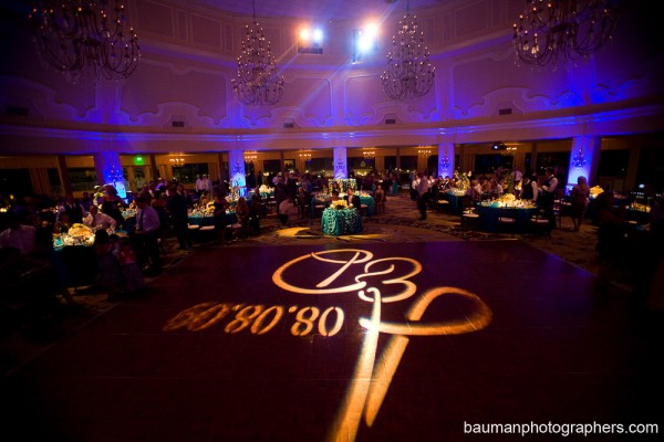 San Diego Wedding Gobo Monogram Projection Image (21)