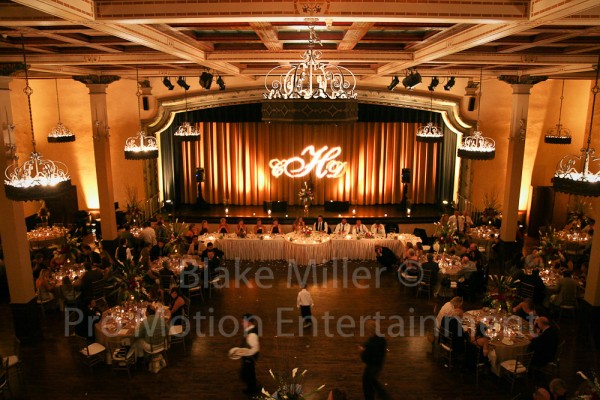 San Diego Wedding Gobo Monogram Projection Image (13)