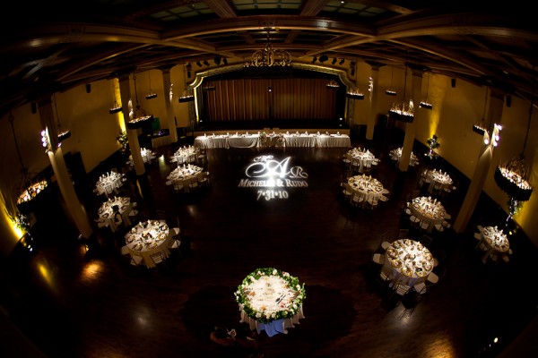 Gobo Monogram at The Prado San Diego Wedding (3)