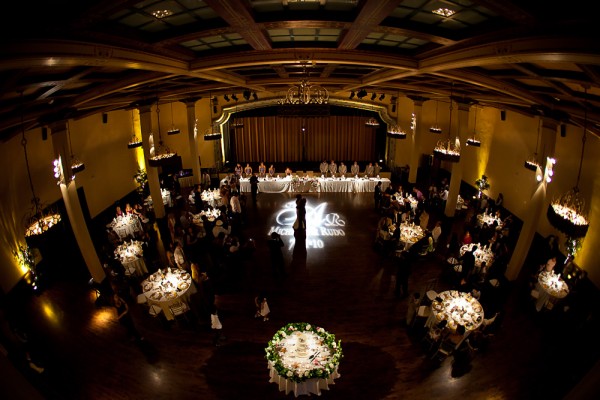 Gobo Monogram at The Prado San Diego Wedding (4)