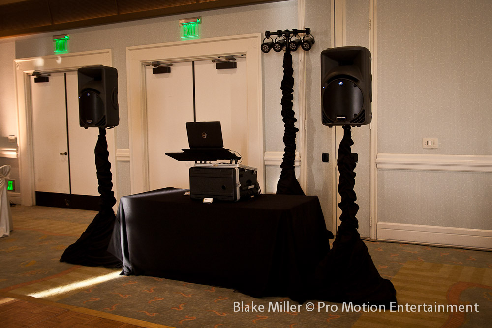 How NOT to Hide Extension Cords San Diego Wedding DJ