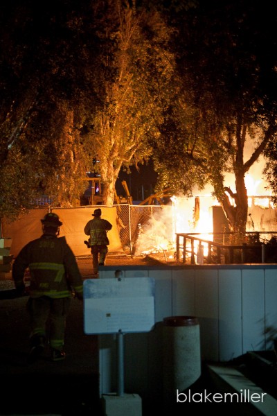 Mira Mesa College Shed Fire Image (2)