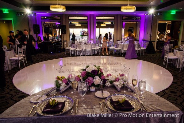 Wedding Lighting at The University Club in San Diego (9)