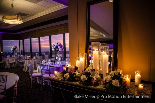 Wedding Lighting at The University Club in San Diego (11)