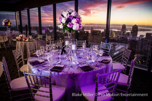 Wedding Lighting at The University Club in San Diego (12)