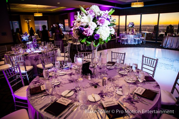 Wedding Lighting at The University Club in San Diego (17)