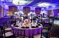 Warren & Caroline’s Hilton San Diego Wedding Lighting