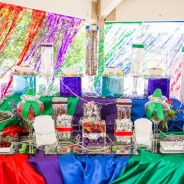 Bright & Colorful Wedding Decor for Mandy & Will’s Wedding